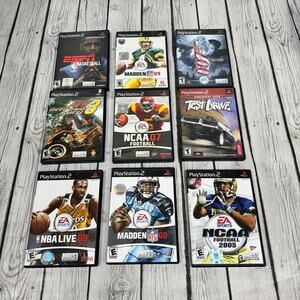 Sony PlayStation 2 Game Lot